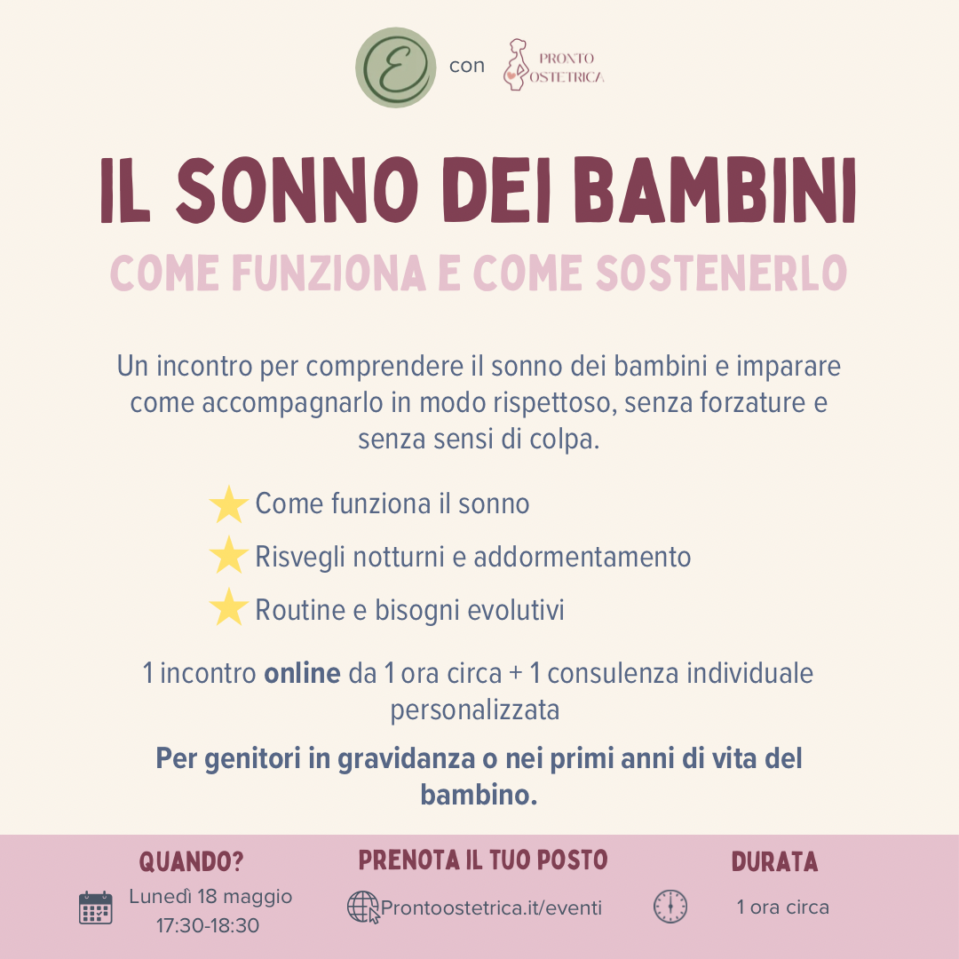 Il sonno dei bambini