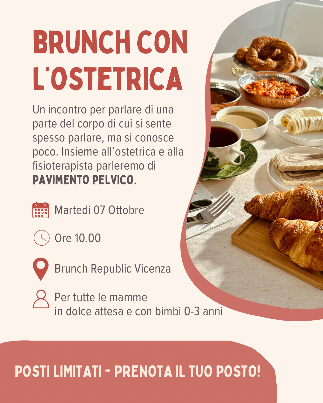 Brunch con l’ostetrica