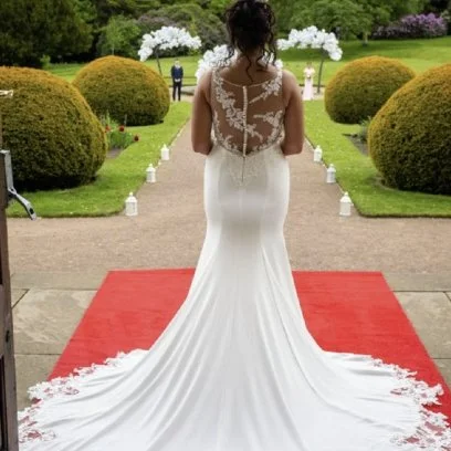 Bride at Wortley Hall Sheffield Wedding Venue