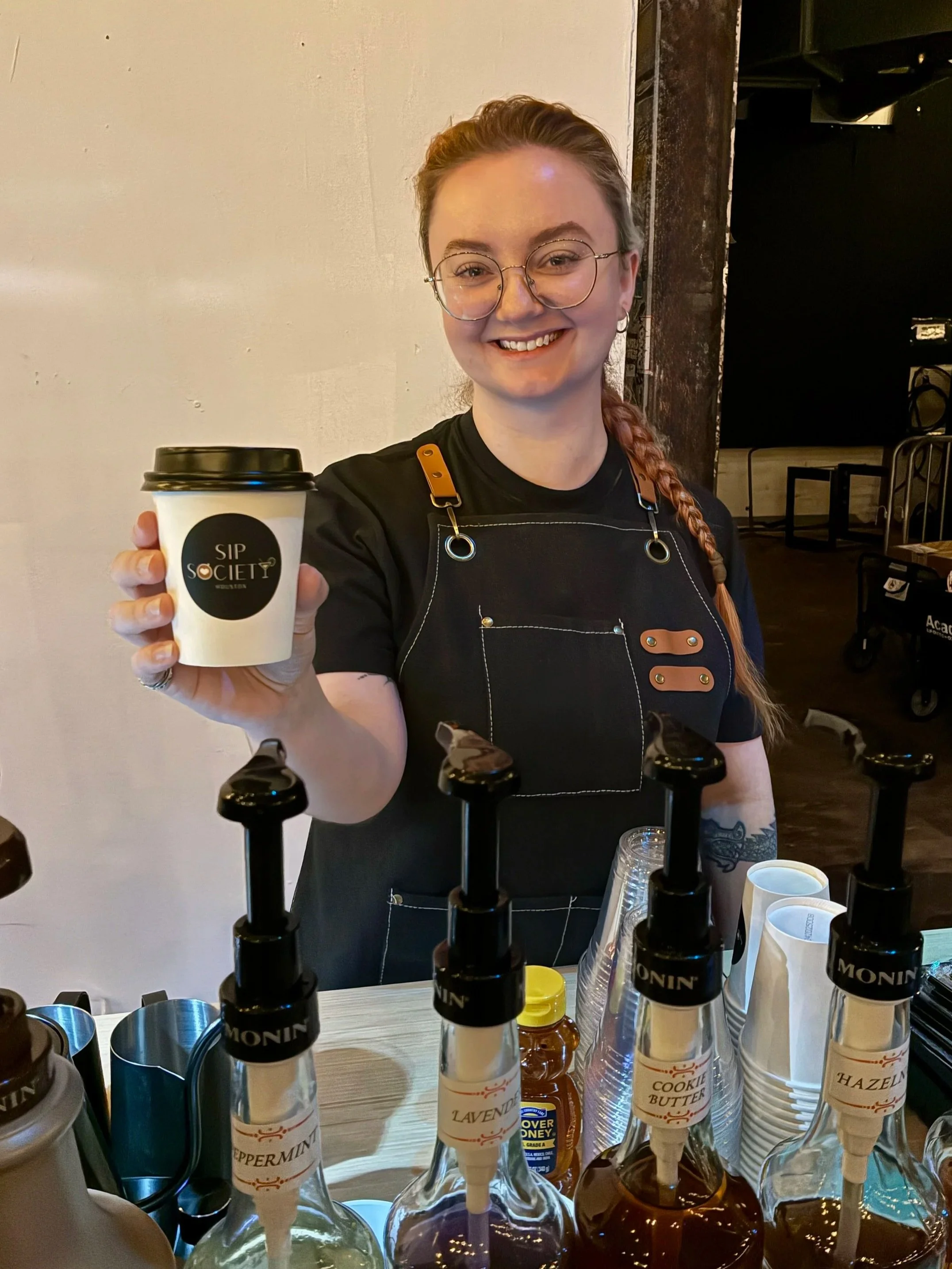 Houston Coffee Bar Espresso Mobile Cart HTX Corporate Office