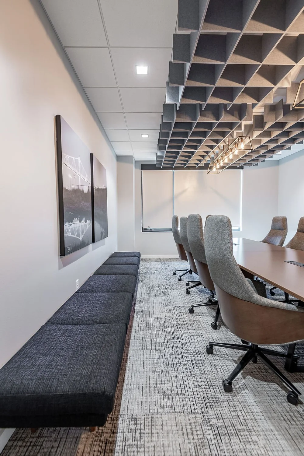 Neale and Newman Law Firm-Springfield, MO-Benching and Conference Table.jpg