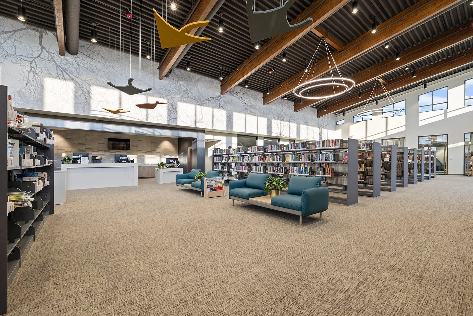 Republic Branch Library — Grooms Office Environments