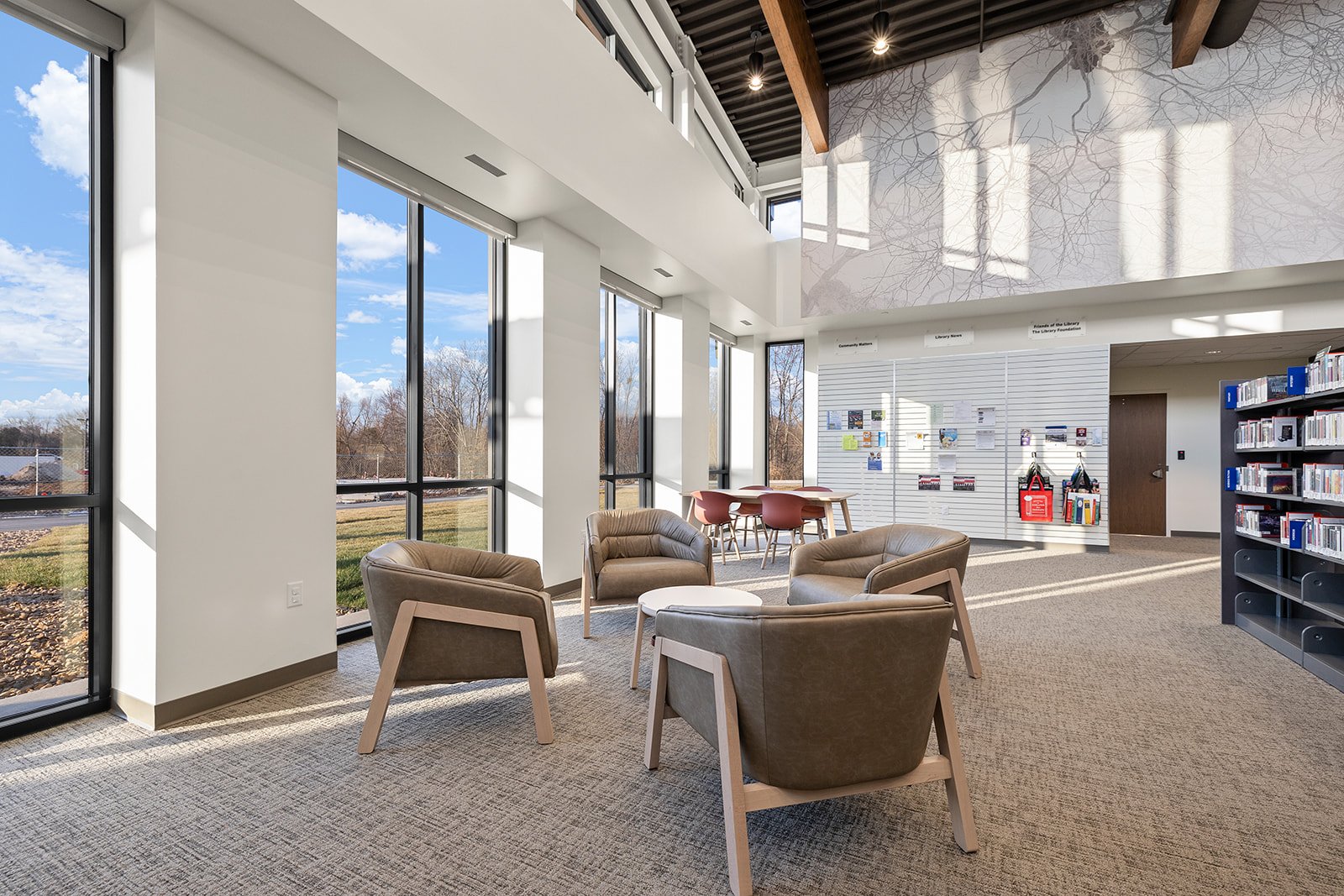Republic Branch Library — Grooms Office Environments