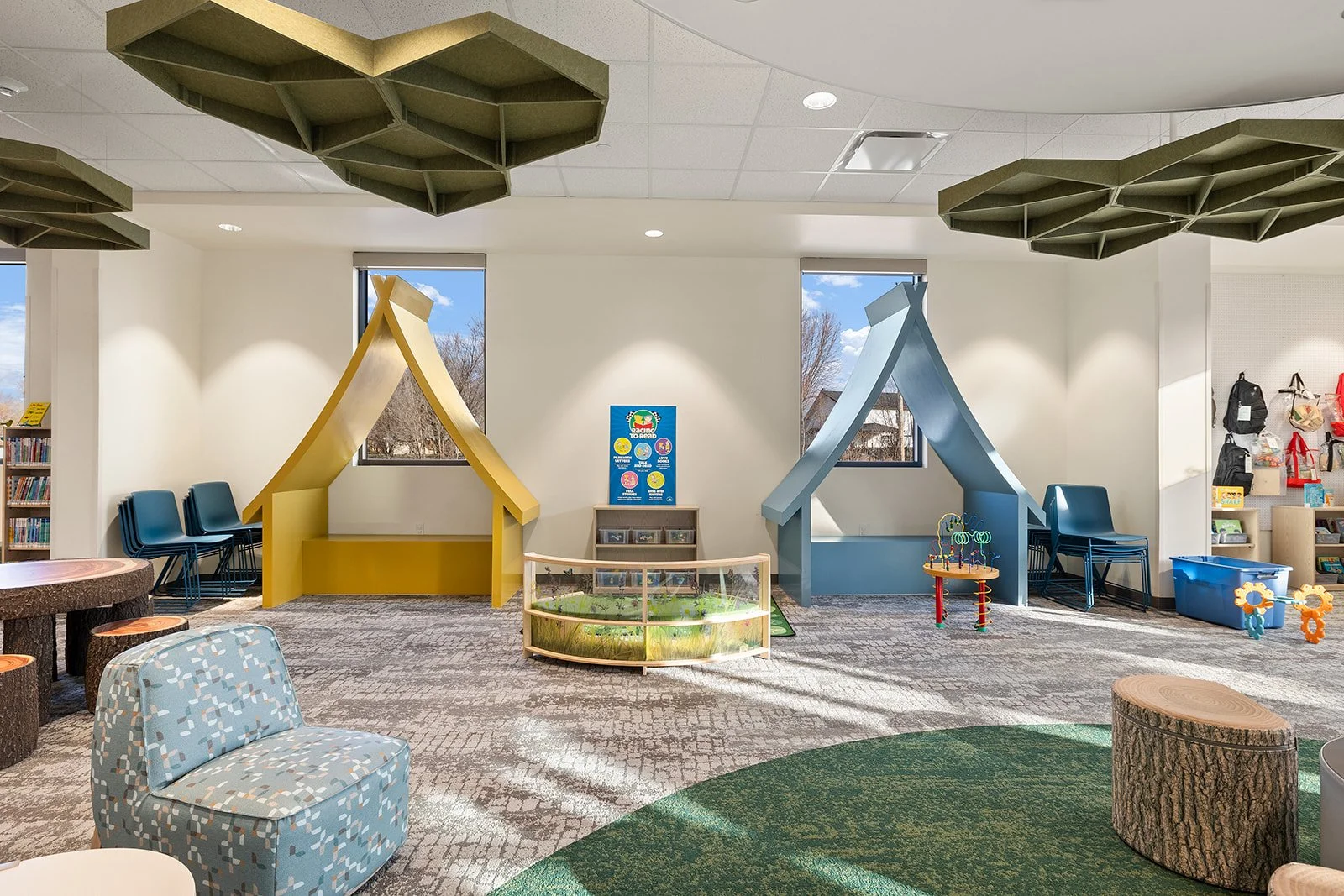 Republic Branch Library — Grooms Office Environments