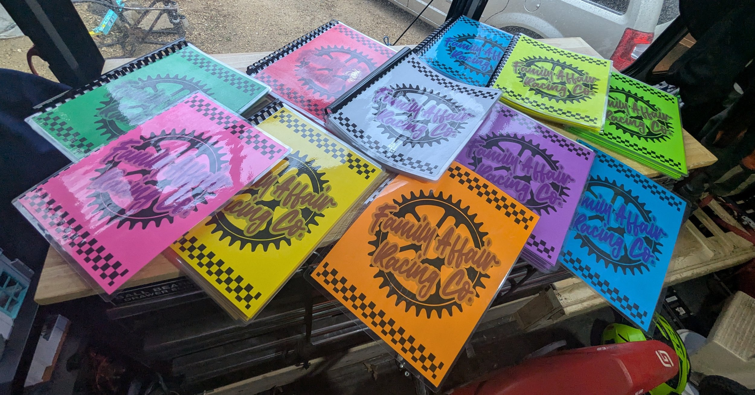 Race Day Journal Custom Cover