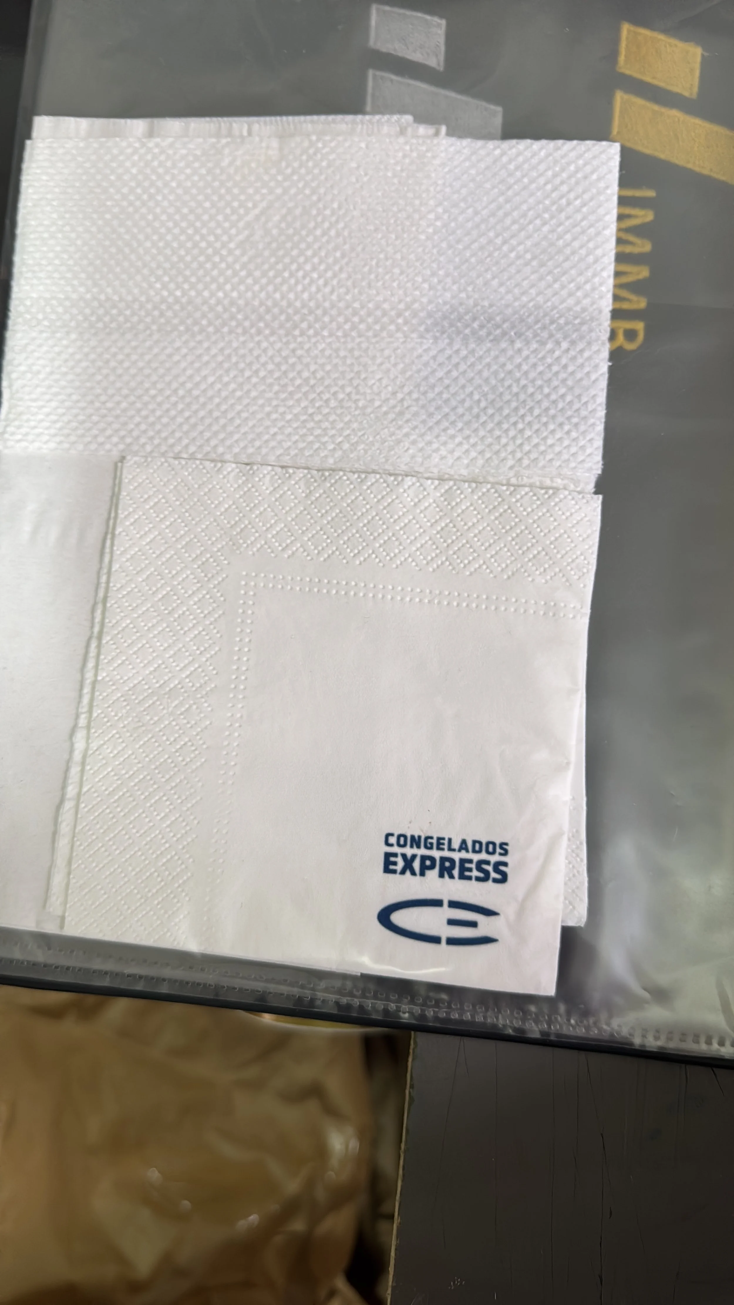 servilletas tipo cocktail