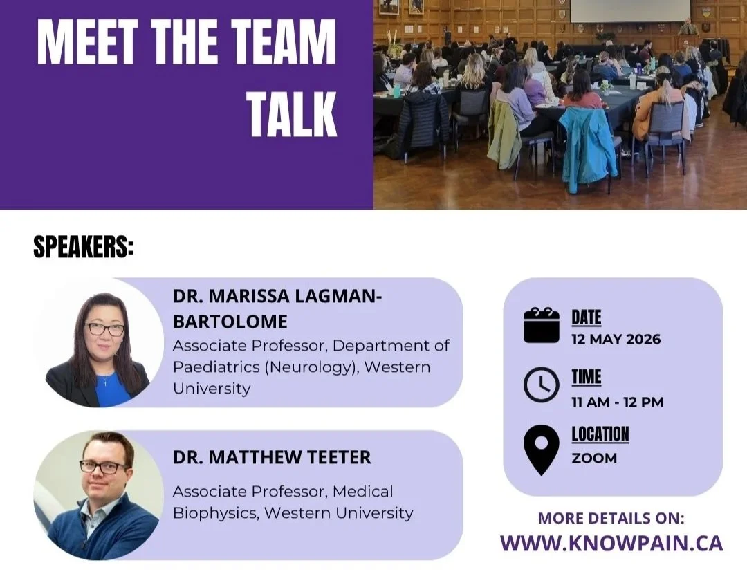 Meet the Team Talk: Dr. Marissa Lagman-Bartolome, Dr. Matthew Teeter