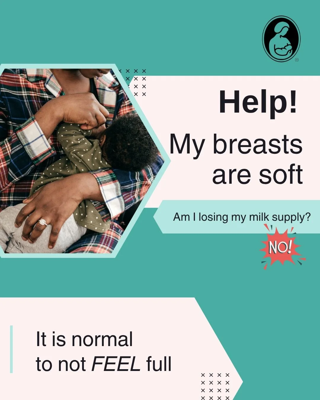 It&rsquo;s common to worry when your breasts don&rsquo;t feel as full as they used to, but soft breasts can be a sign that your body is adjusting to your baby&rsquo;s needs &mdash; not that your supply is dropping. 💗

Your milk supply works on deman