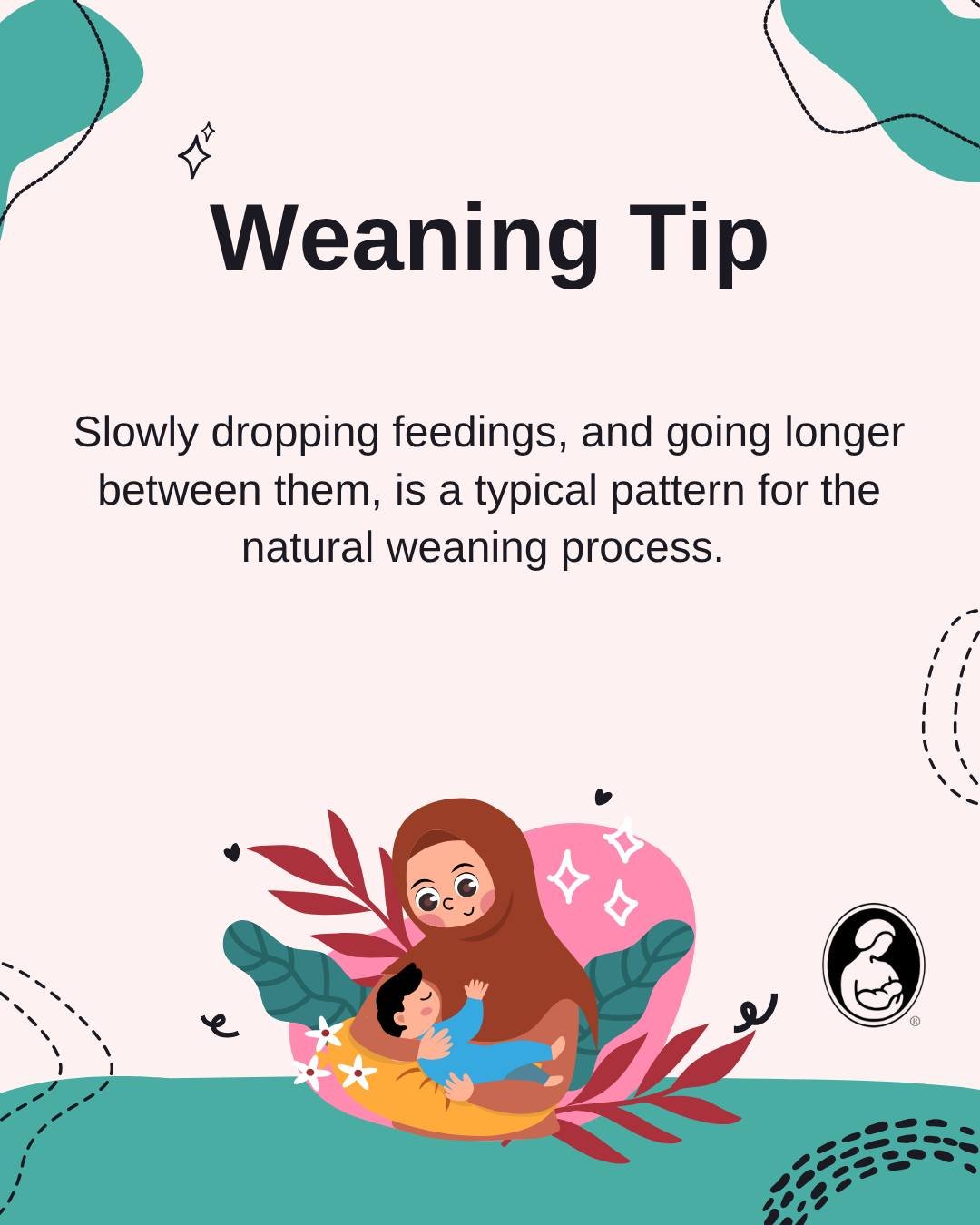 Slowly dropping feedings, and going longer between them, is a typical pattern for the natural weaning process.