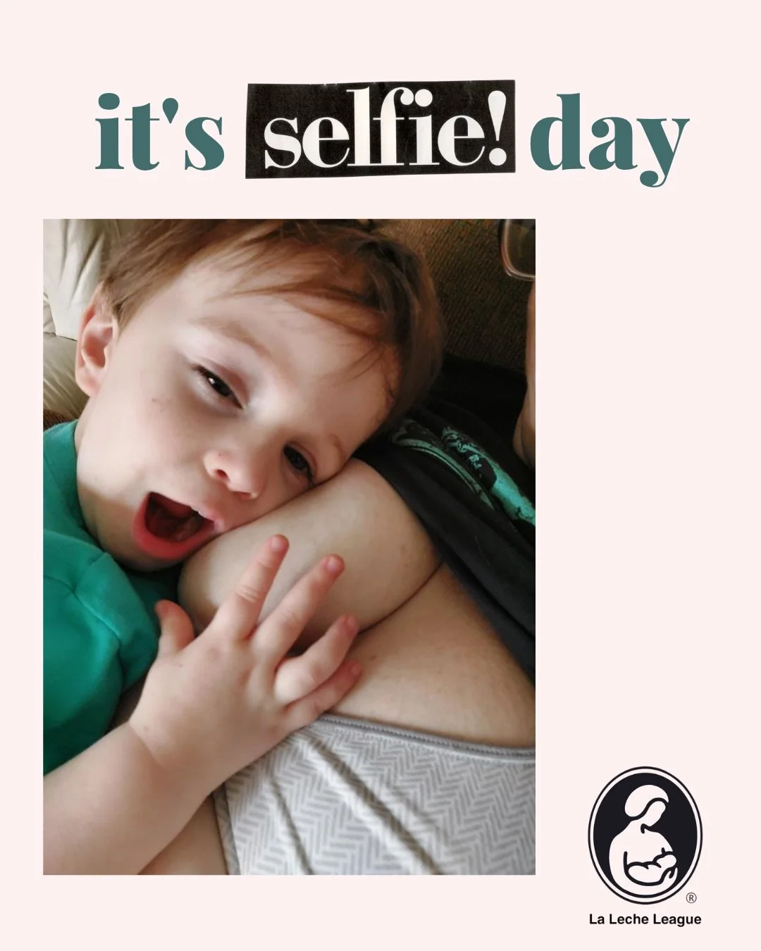 Behind every photo is a parent doing their best. We want to highlight those moments. The ones that feel ordinary, hard, joyful, or all three at once.

Send us your selfies. Breastfeeding or not, all are welcome.

You might help another parent feel a 