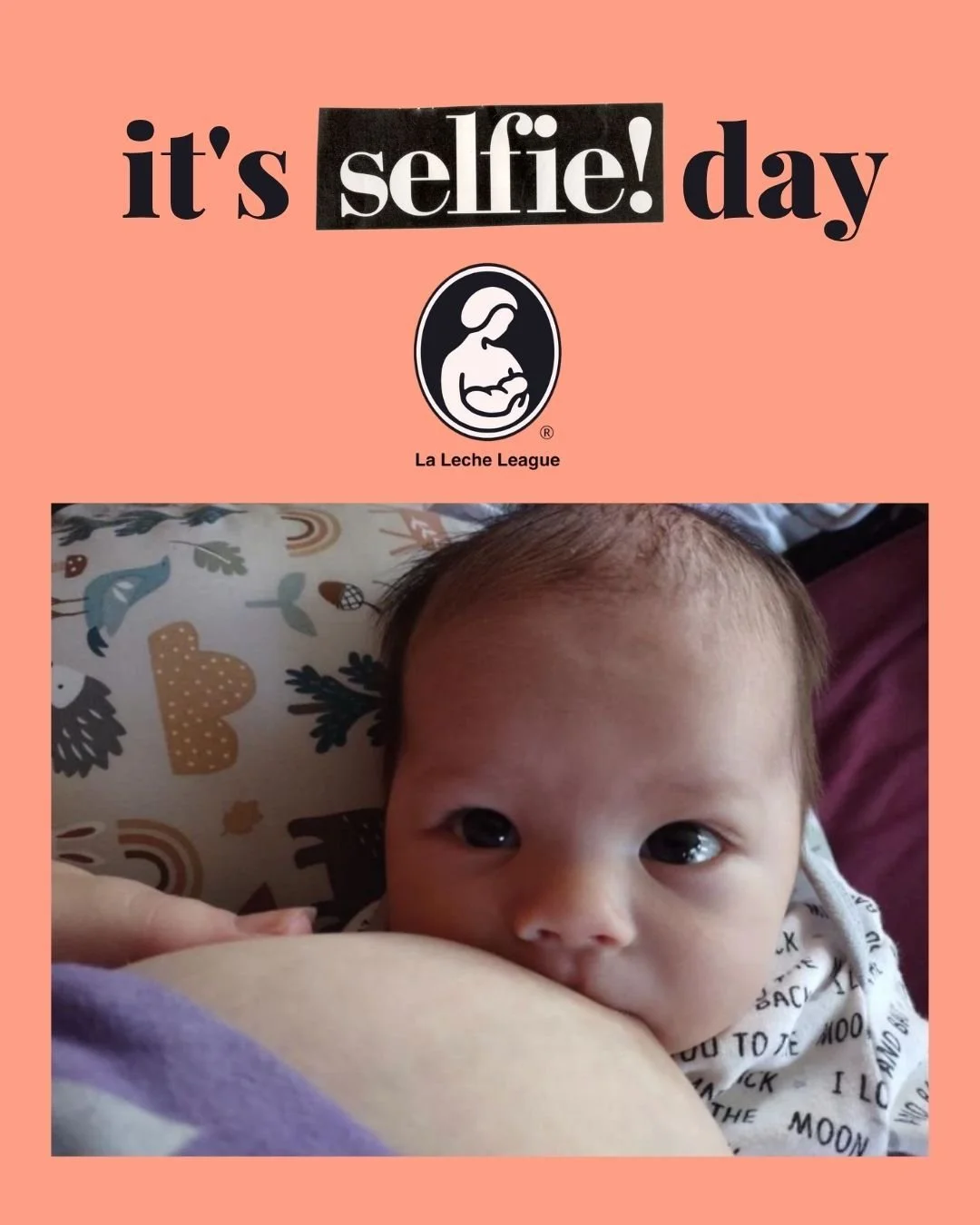 Parenting isn&rsquo;t picture perfect, and that&rsquo;s what makes it beautiful.

We&rsquo;re inviting our community to share selfies. Nursing, not nursing, laughing, tired, in the middle of it all.

Every photo tells a story. Every story builds conn
