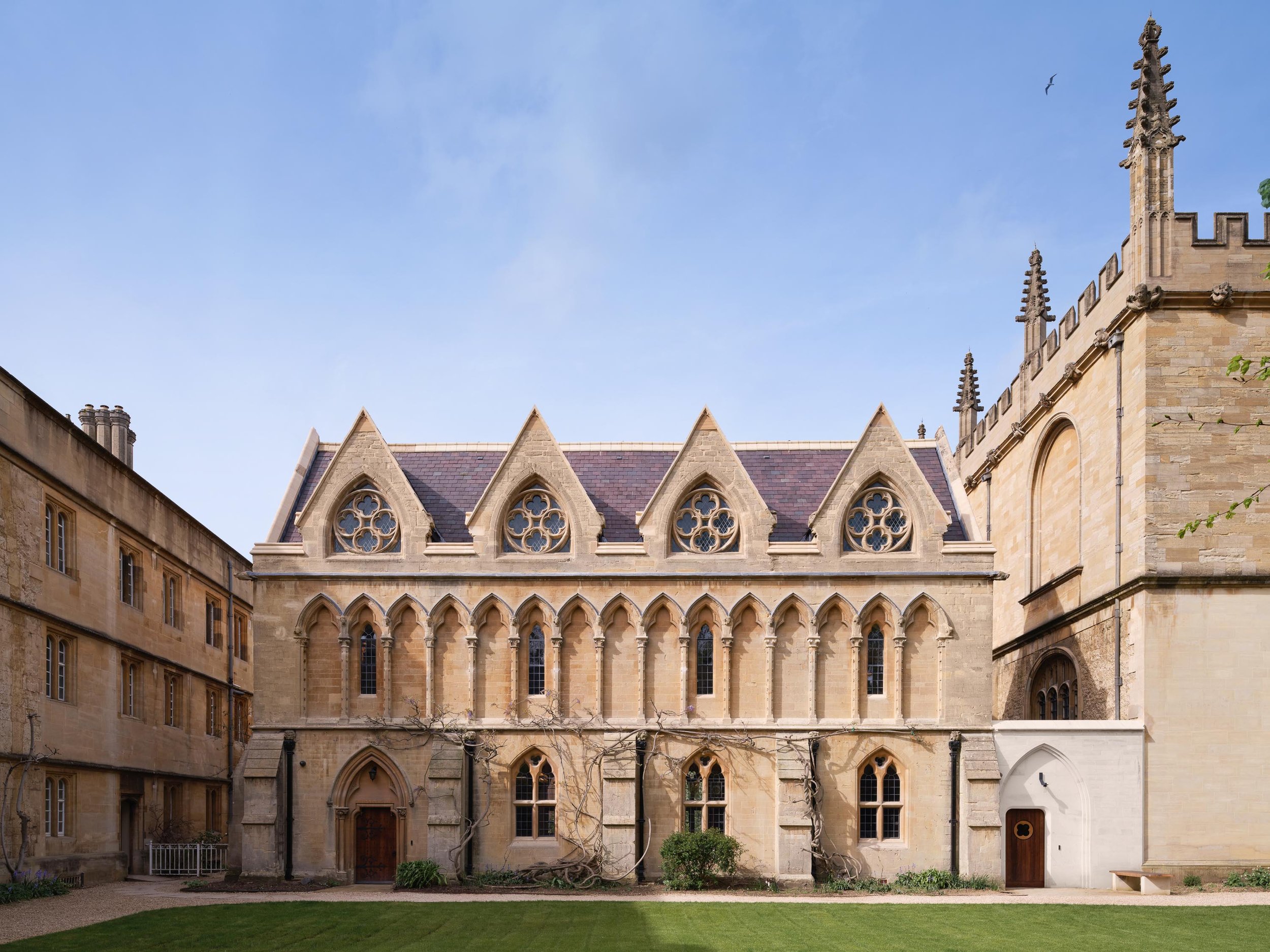 External view of Exeter College, Oxford