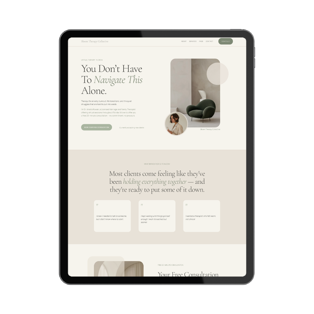 Bloom - Landing Page