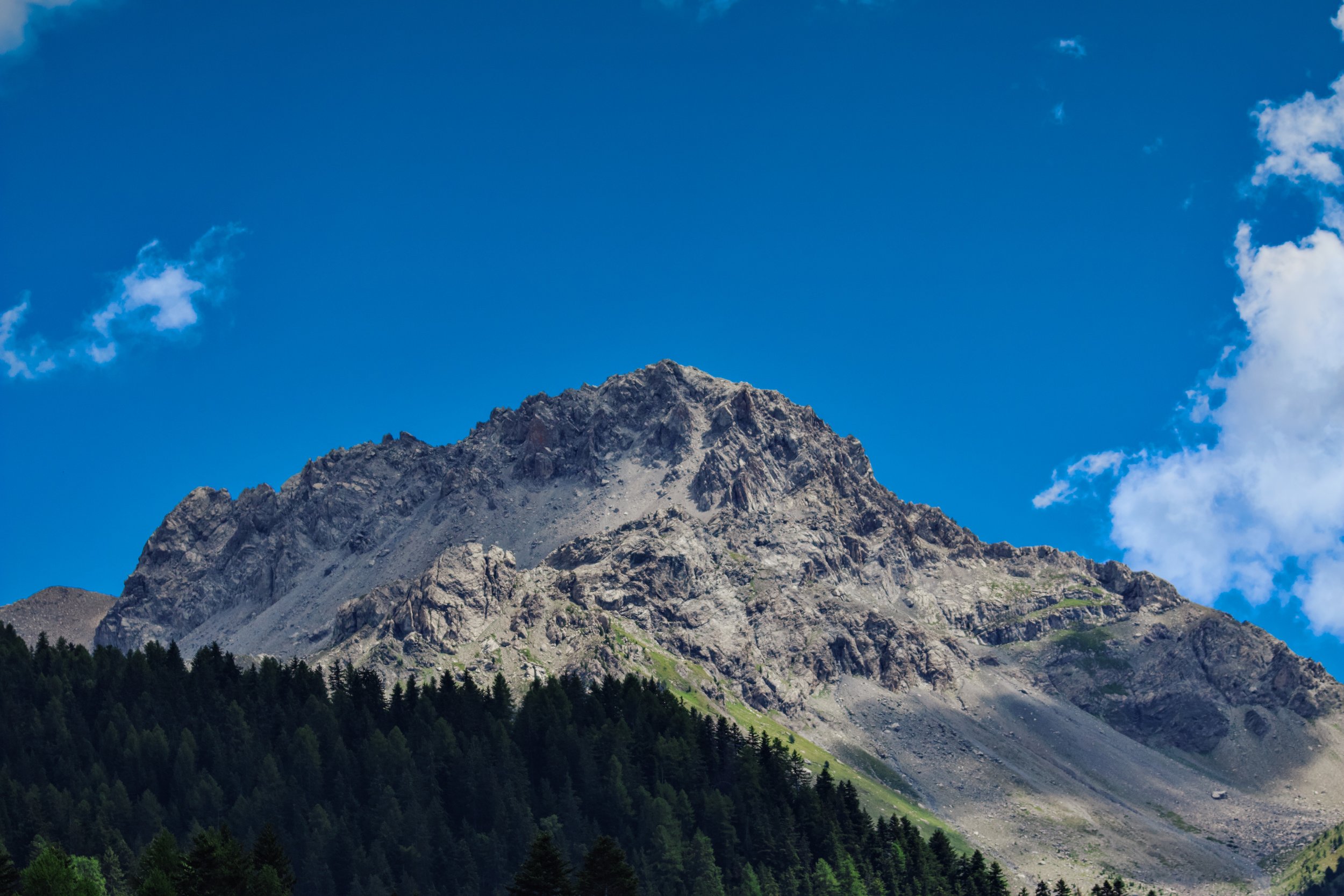 La verte montagne
