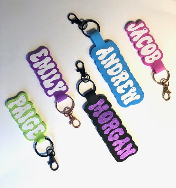 Name Key Chain