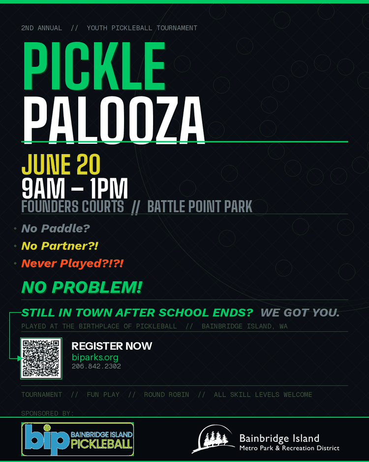 2nd Annual Youth Tournament Pickle Palooza