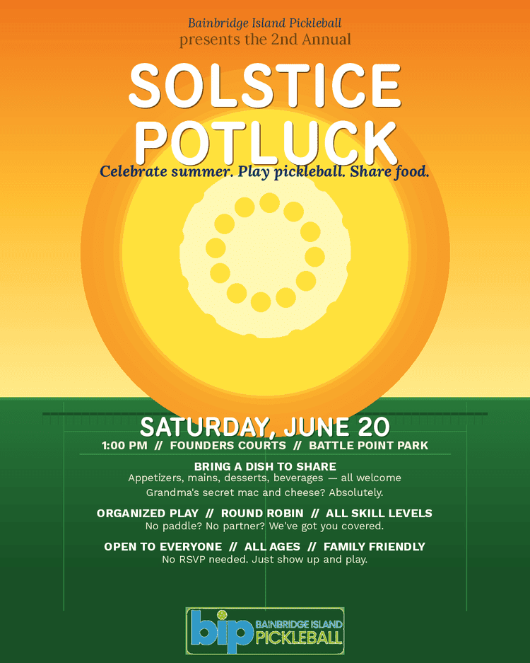 Join us for our 2nd Annual Summer Solstice Potluck!