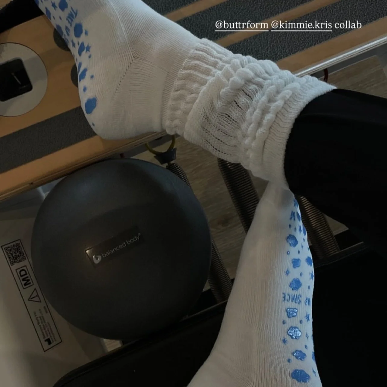 busy doing pilates at @pilateshouselemont ☁️