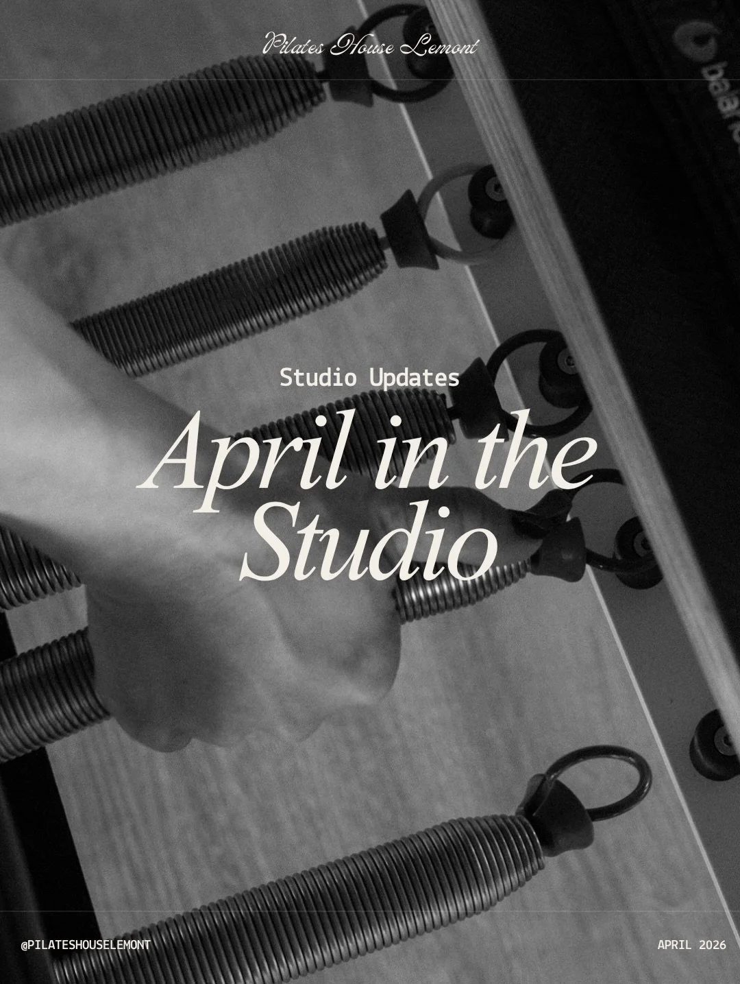 Hi friends 🤍 popping in with a few studio updates this month. 

We have some great Stretch &amp; Flow playlists curated for you all month long | Wednesdays at 5:30pm 

Intro to Classical Order (Level 2/3) with @pilateswithtayy |  Saturdays at 7am 

