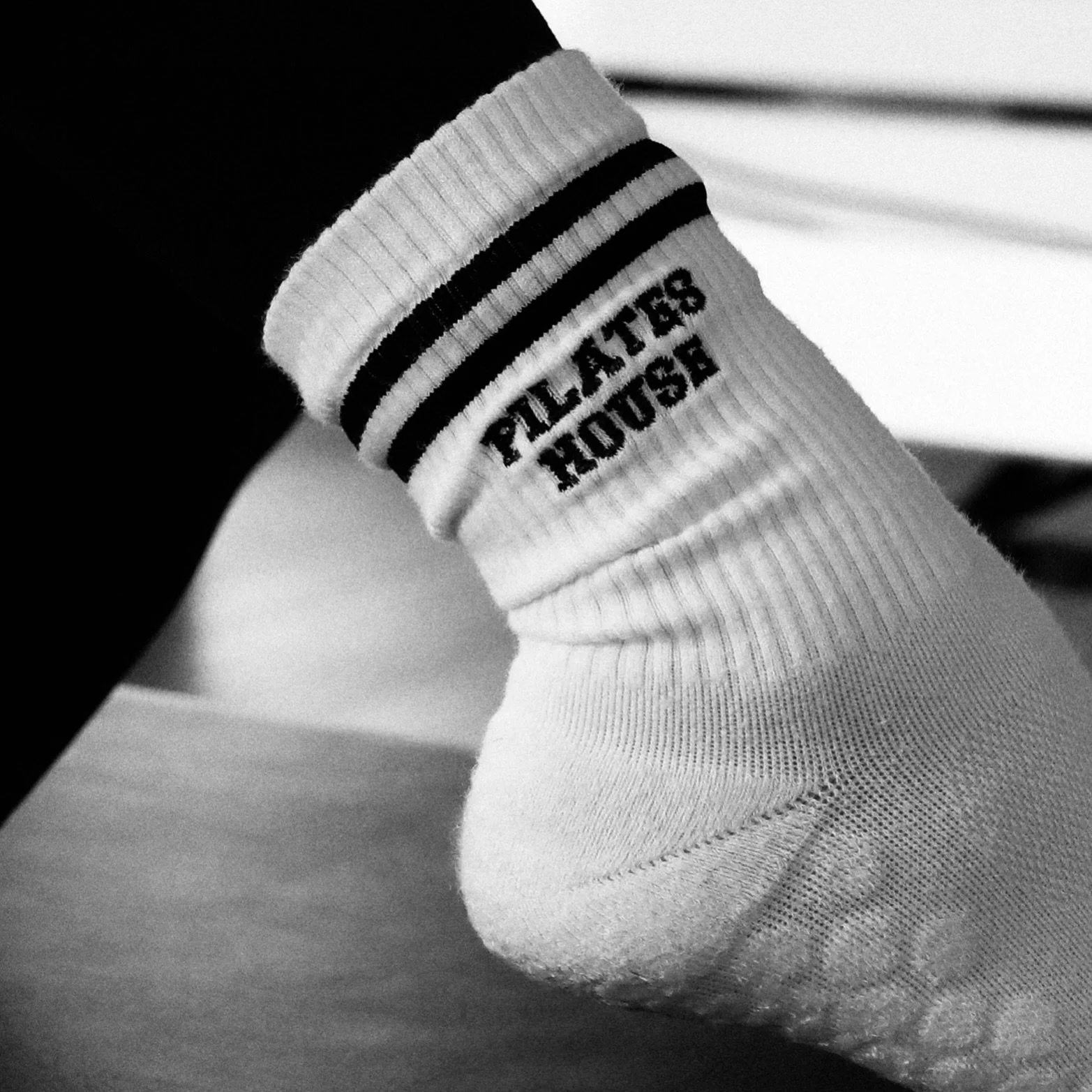 A spooooky good giveaway 🖤 join @samantha__tee for class on Saturday, October 31st - best costume wins a pair of pilates house grip socks 🧦 🎃