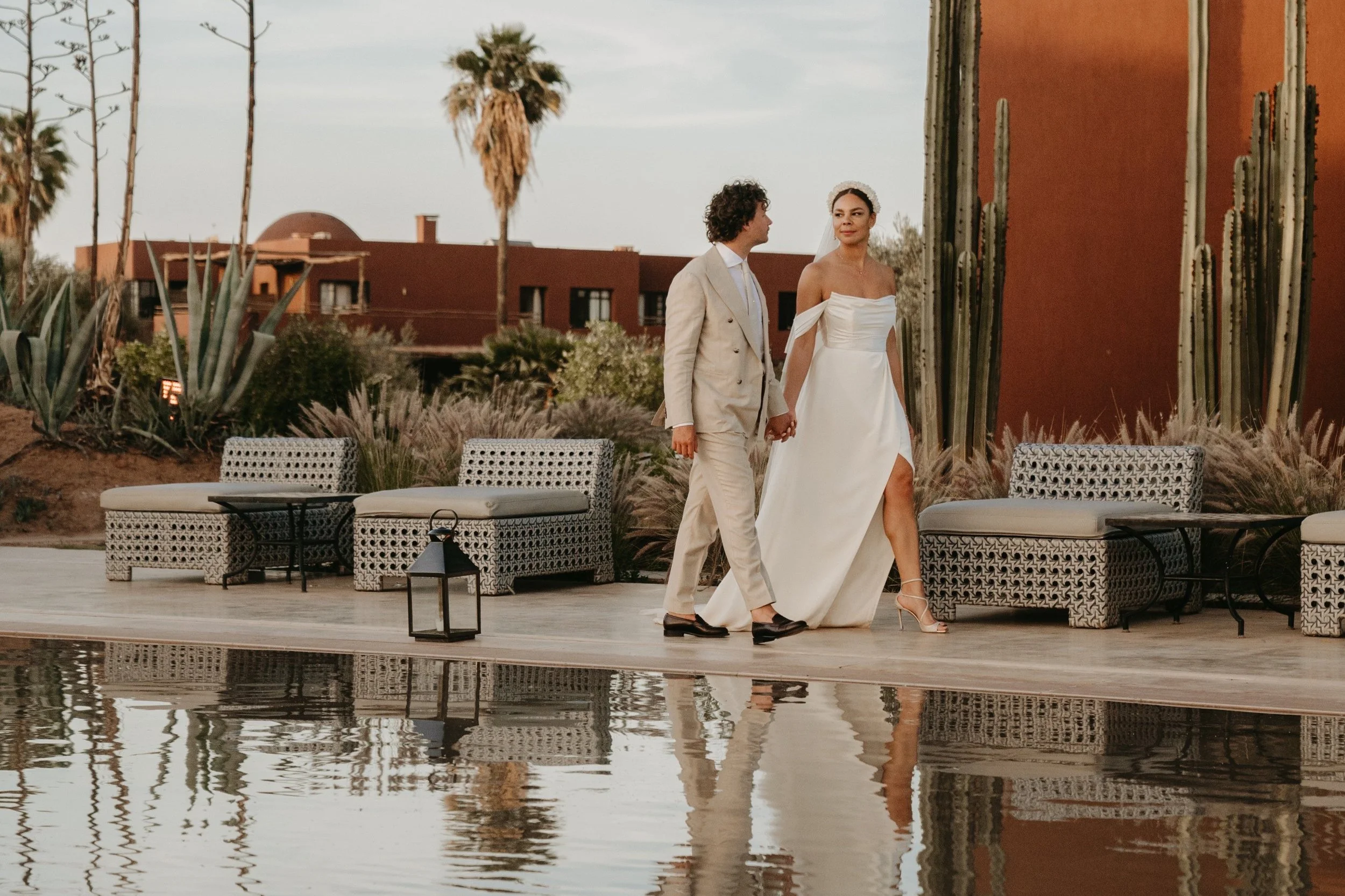 Jemma & James' Morocco Destination Wedding in Marrakech