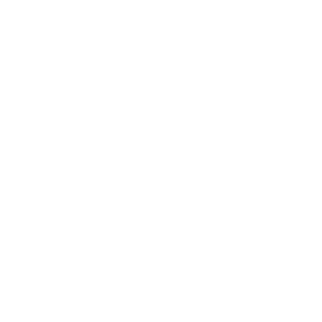 Black background with a white outlined vertical oval shape and a white downward arrow inside.
