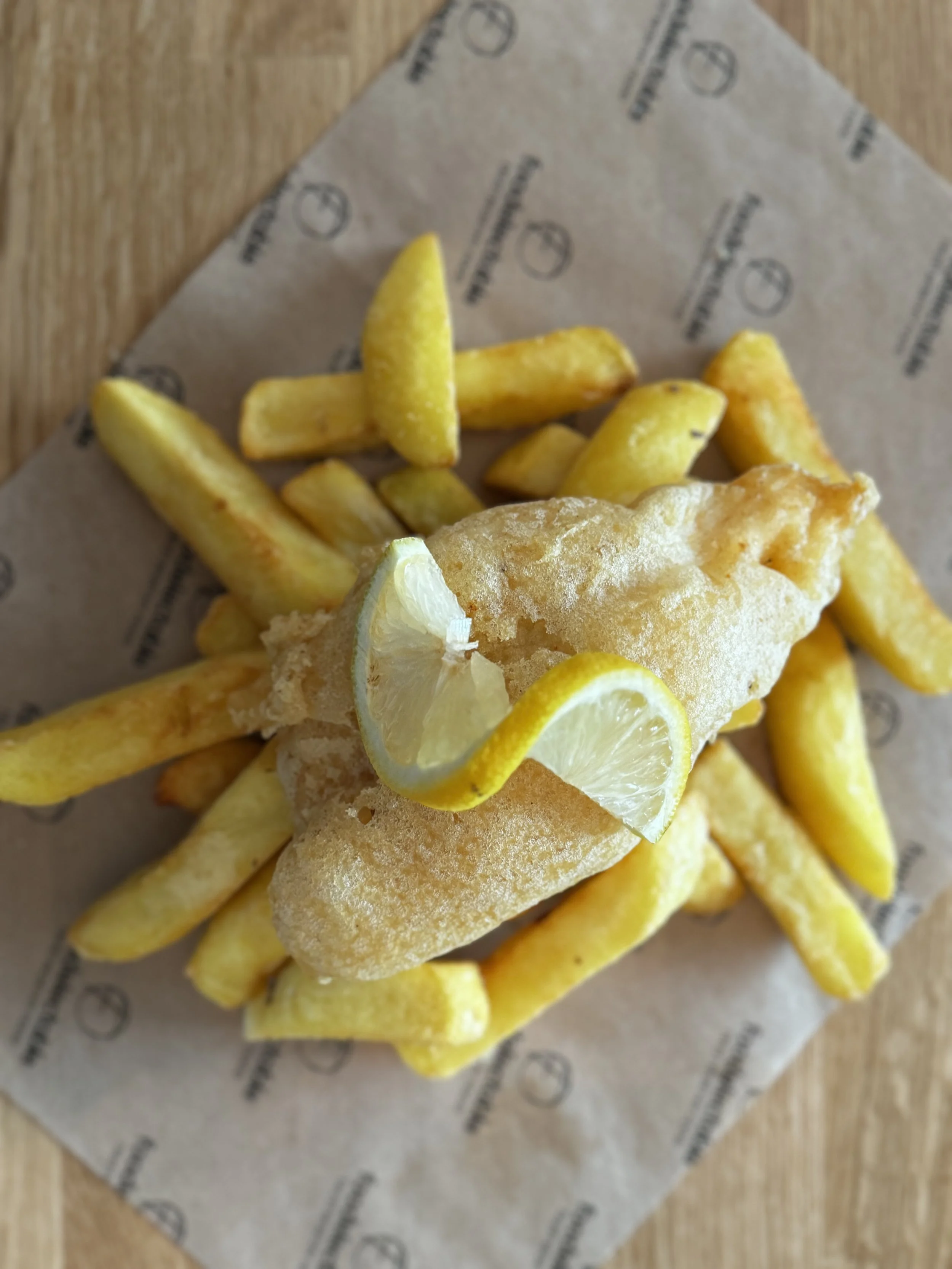 Fish and Chips Menu