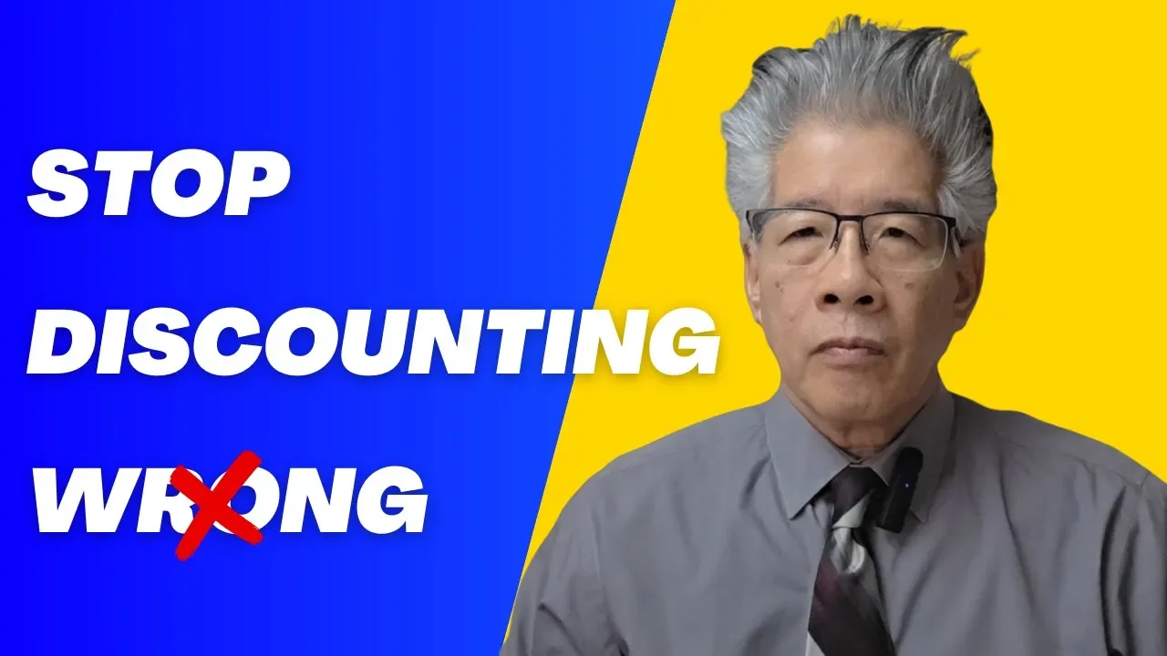 How to Use Discounts: 4 Things (One-Call Close Home Improvement Sales)
