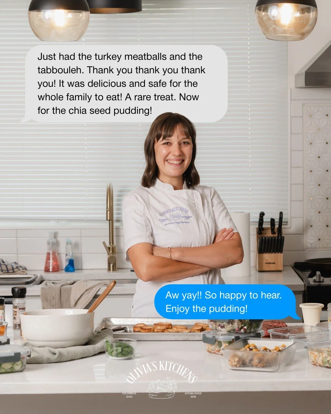 Our clients say it best. 💬✨

There's nothing better than knowing the meals we created are making a real difference in someone's week. From the food itself to the convenience of having it all taken care of, these are the moments that make what we do 
