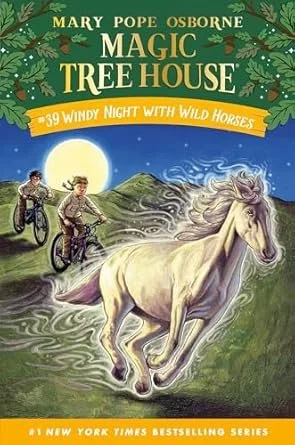 Magic Tree House Windy Night with Wild Horses  ##39 (H)