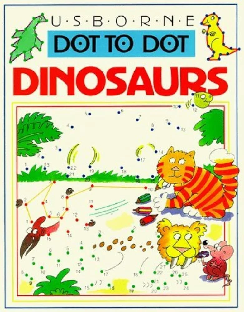 Dot-to-Dot Dinosaurs (Usborne)