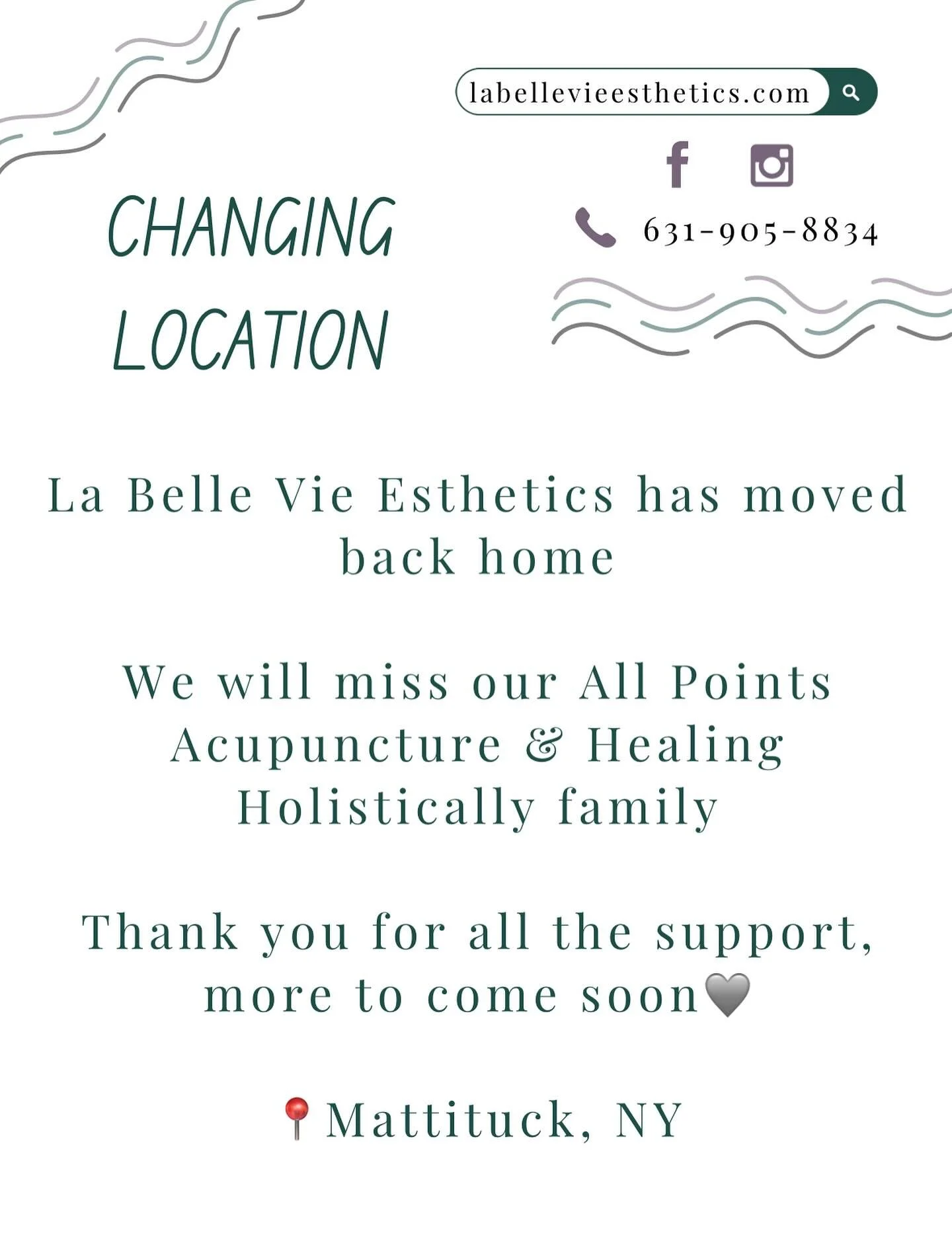 After much deliberation.. we are moving home😞&hearts;️

I am so incredibly grateful for everyone I&rsquo;ve met through this chapter. 

This is not the end - only a new part of my esthetics journey🤩 thank you thank you thank you❣️

#labellevieesthe