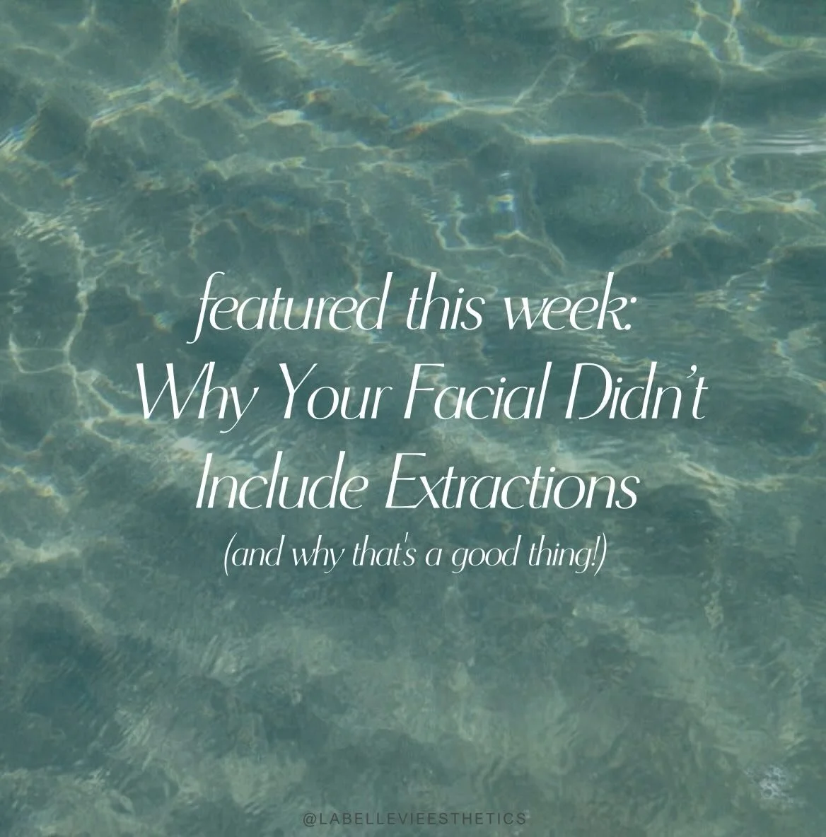Extraction time! &hellip; or not📌

👏🏻trust👏🏻the👏🏻process👏🏻

#facial #extractions #esthetics #northfork labellevieesthetics