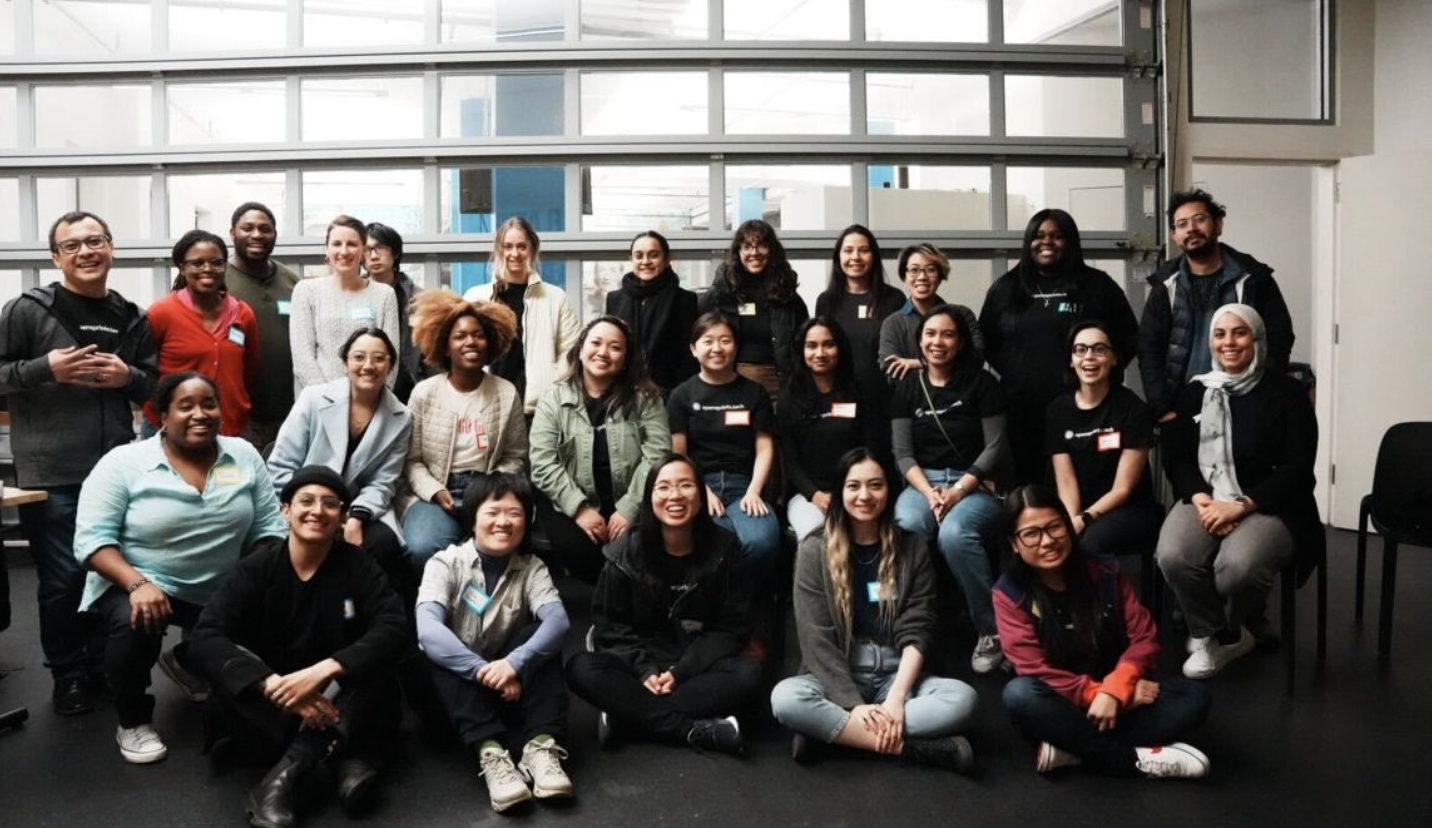 Women at the OS Hackathon at Flatiron School in 2024