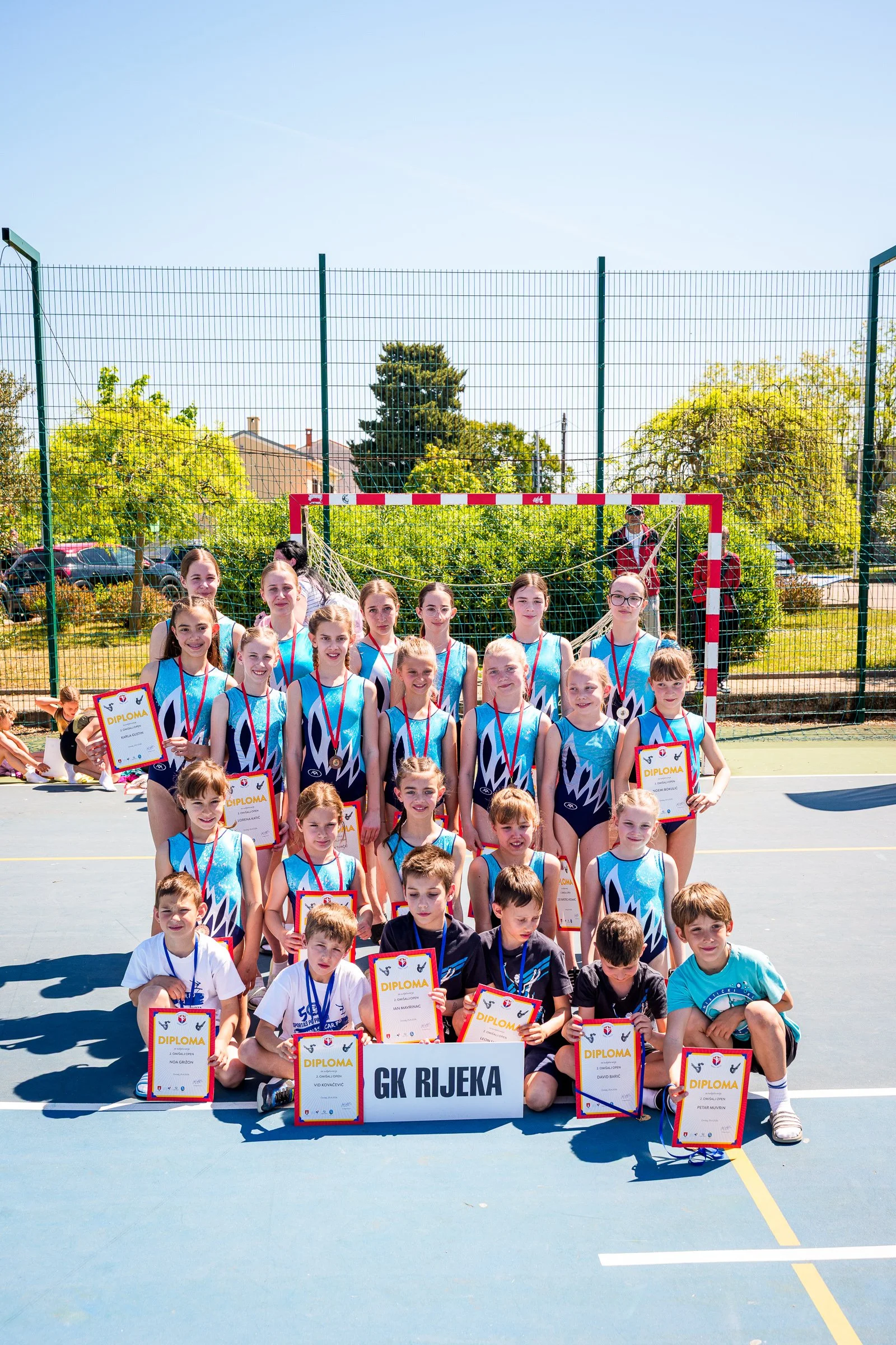 Ekipa Gimnastičkog kluba Rijeka na 2. izdanju Omišalj Open | GK Rijeka