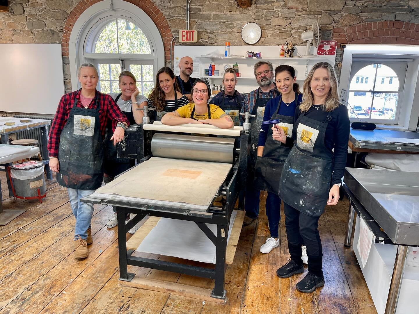 🌟 Thank you to the Center for Contemporary Printmaking in Norwalk, CT, for an inspiring FAPA Art staff professional development day! We had a fantastic time exploring the studio and diving into new printmaking techniques to bring fresh ideas back to