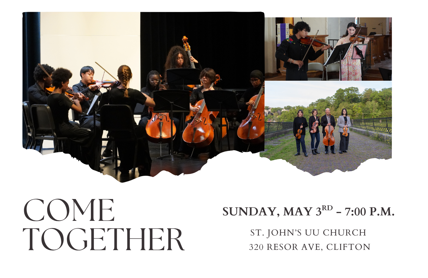 “Come Together” - CSP Fundraising Concert