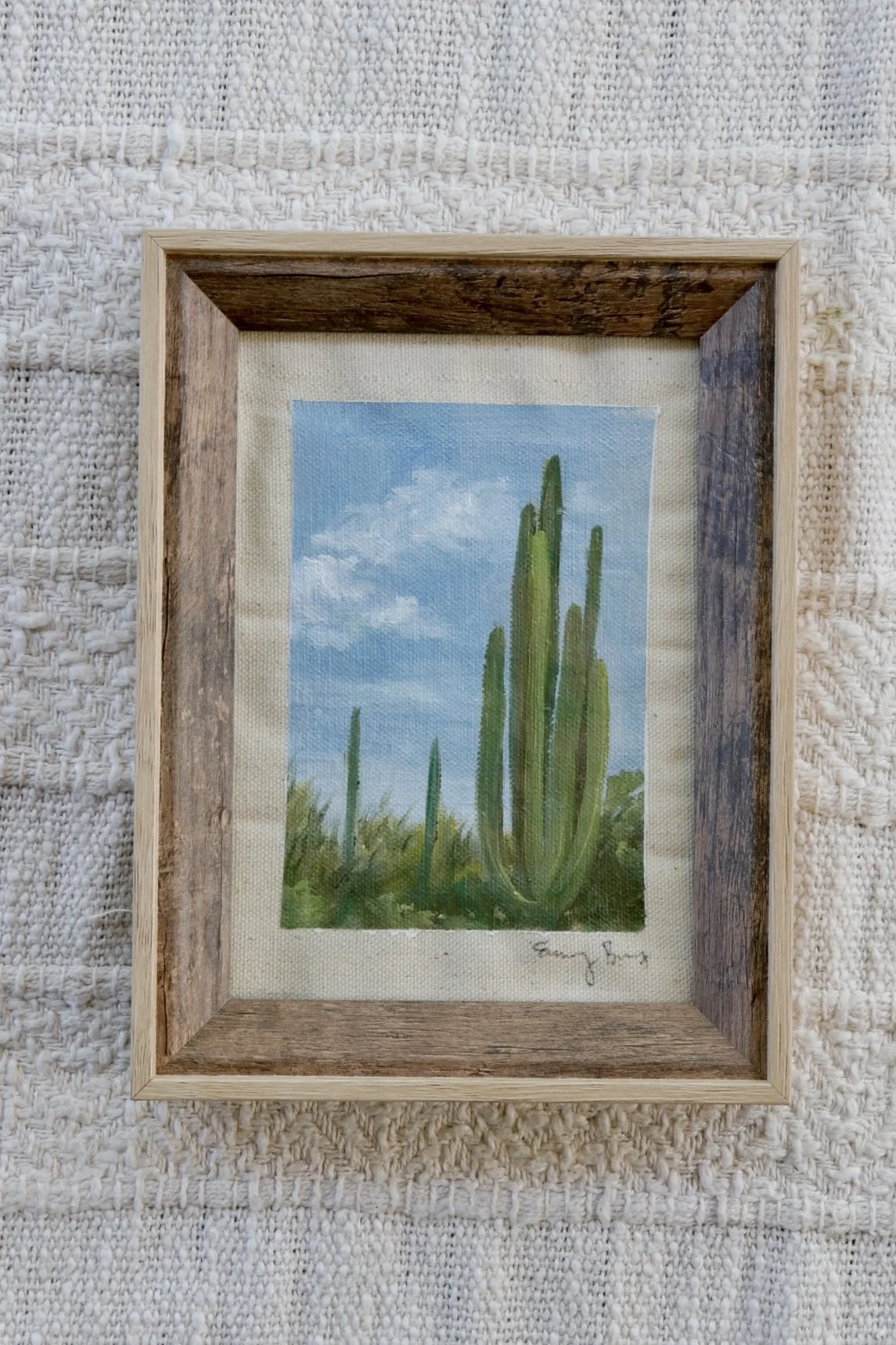 Through the Garden

Oil on raw canvas. 7 x 9 inches. 
$65