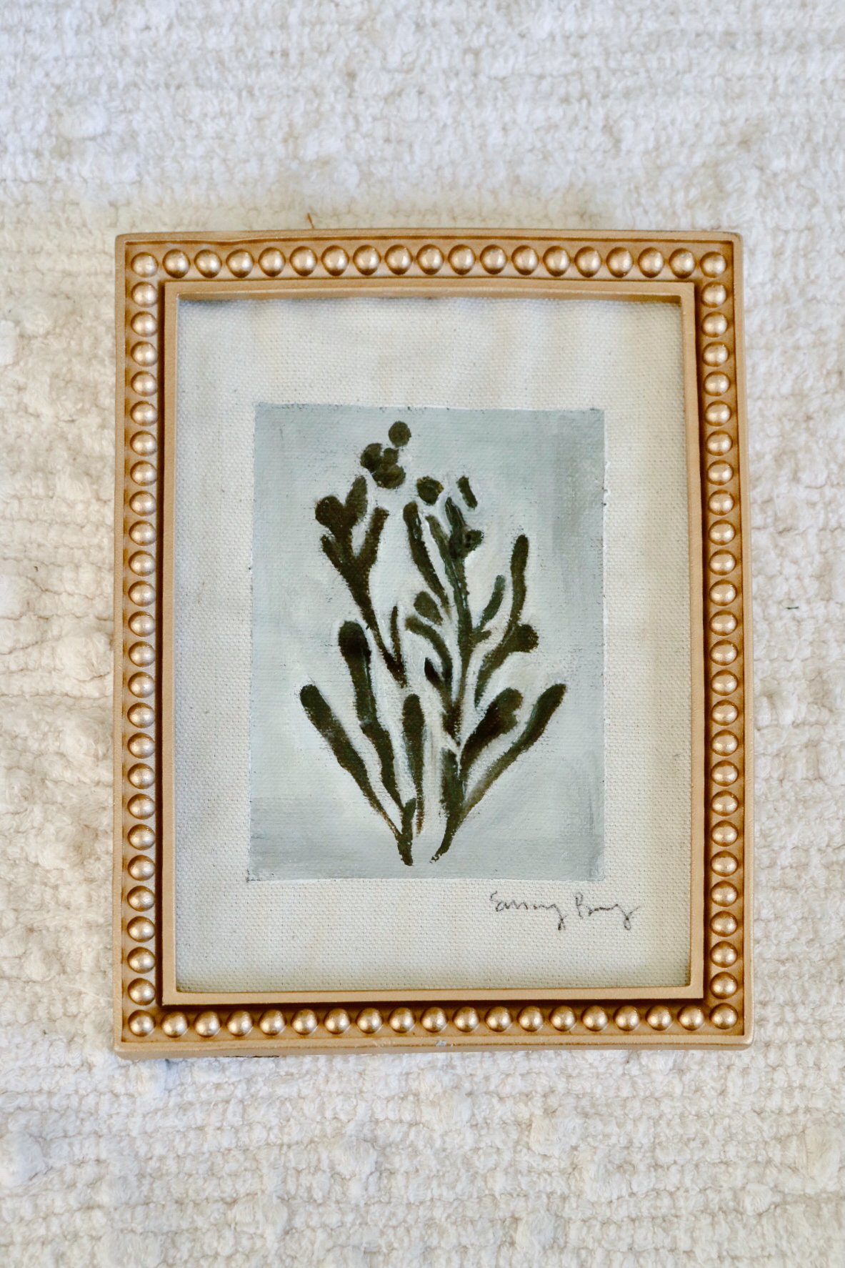 Cactus Silouhette - Mini Study