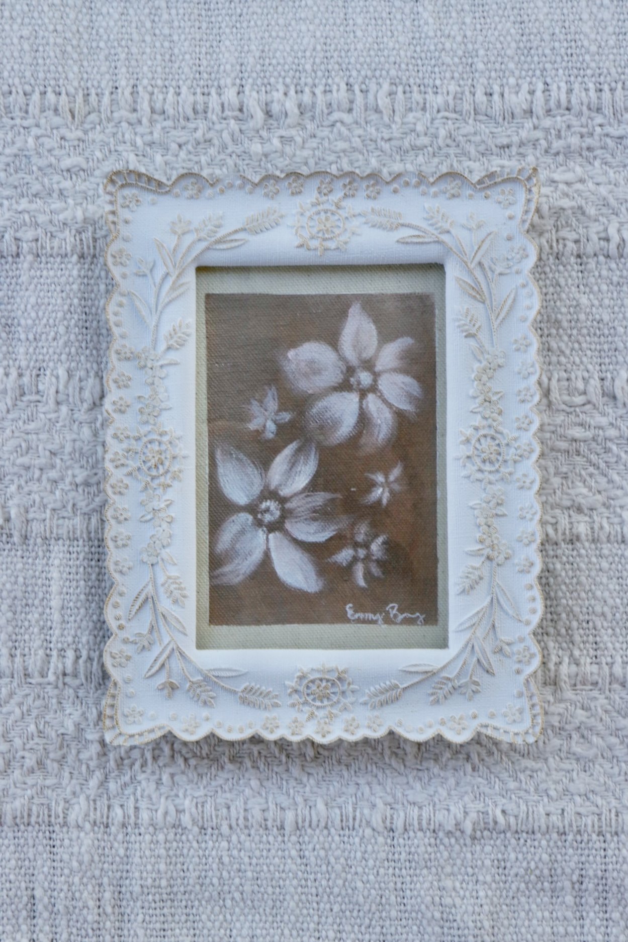 Floral Study

Oil on raw canvas. 5 x 7 inches. Available at Sweet Peas & Sage.