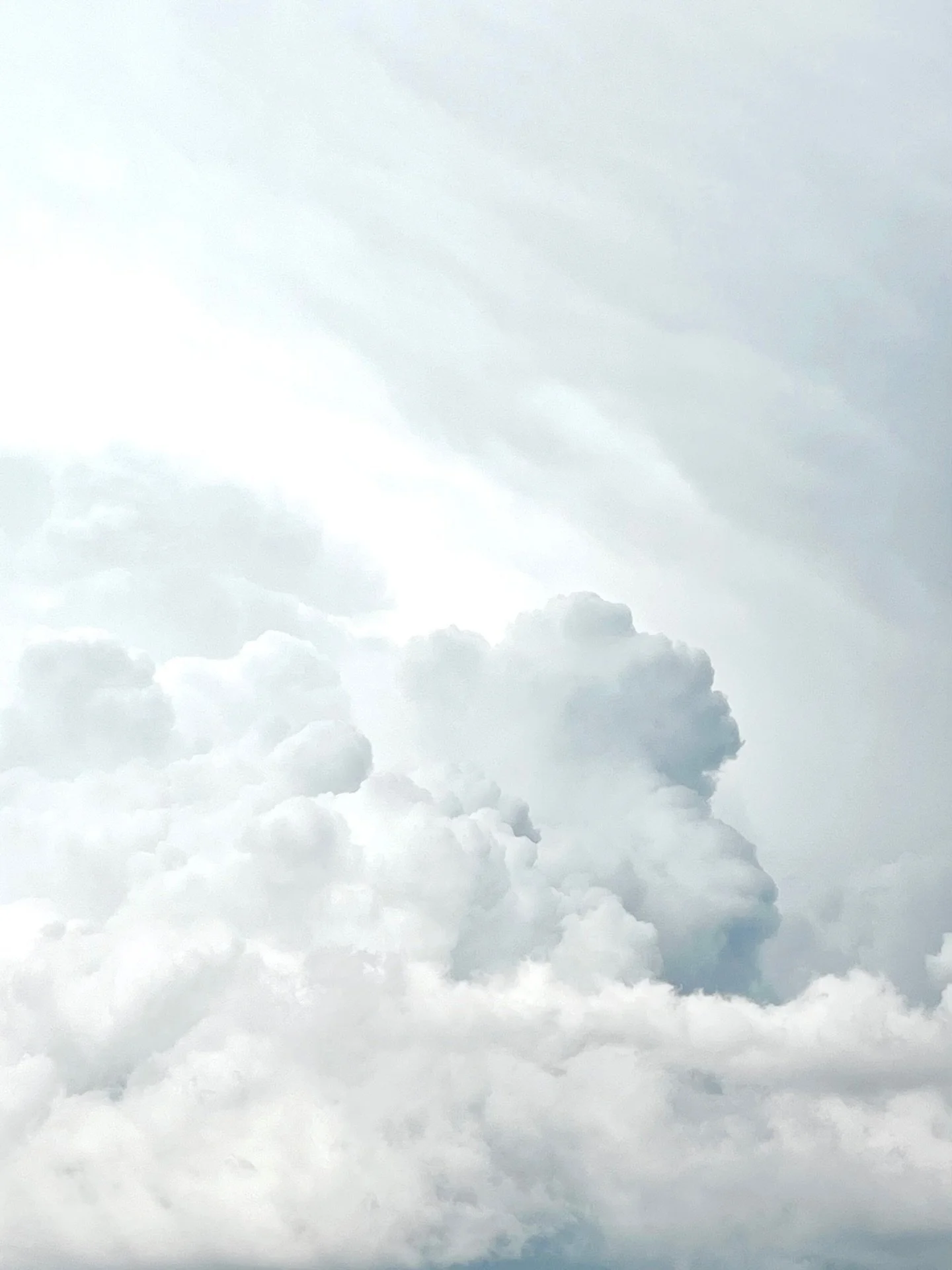 a few cloud studies and the inspiration behind them ☁️

these three mixed media cloud pieces were inspired by a massive storm cloud rolling in while living out in Denver 🌬️ 

the beauty of painting clouds is that there are always new ones rolling in