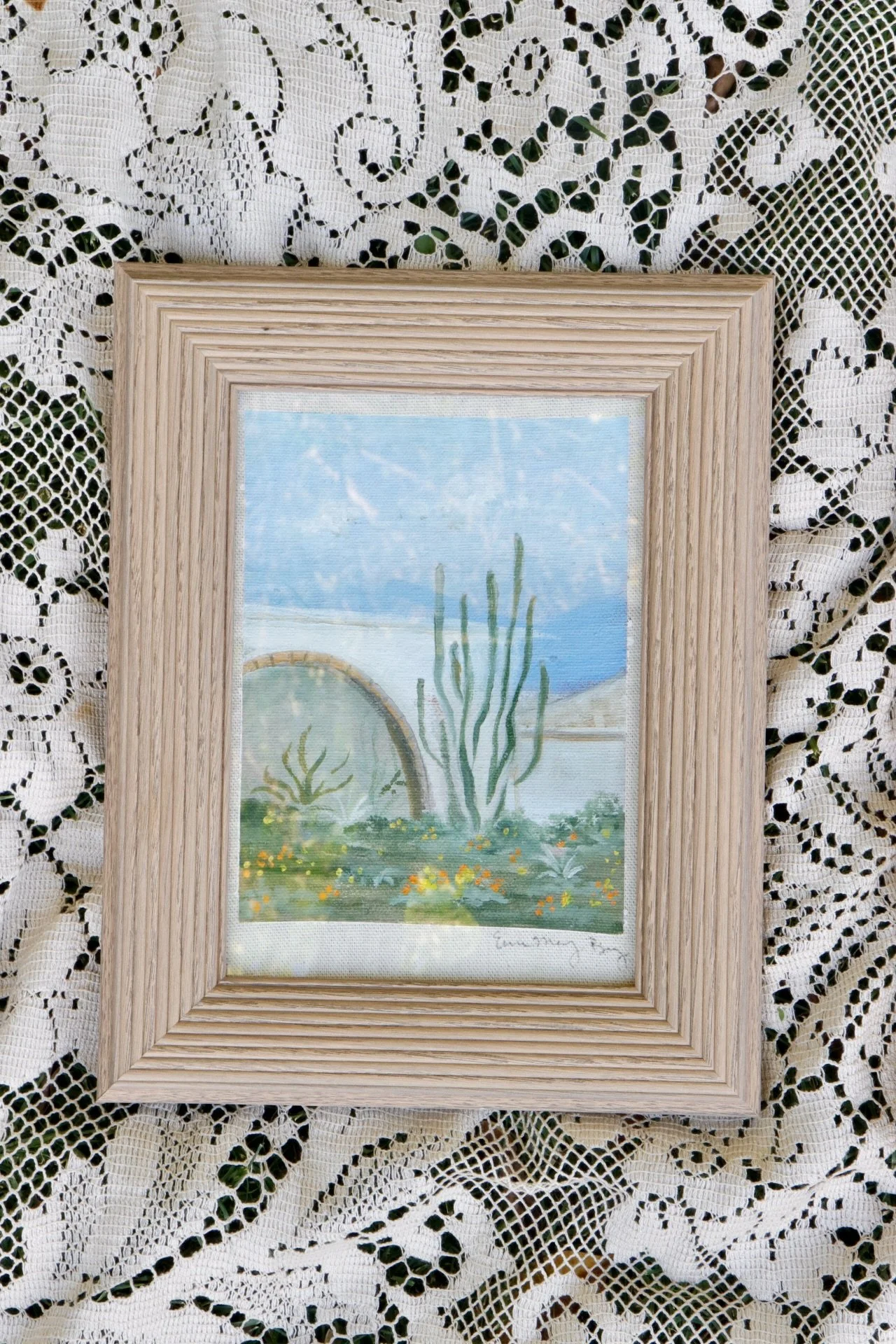Daisy Garden - Original Oil Painting