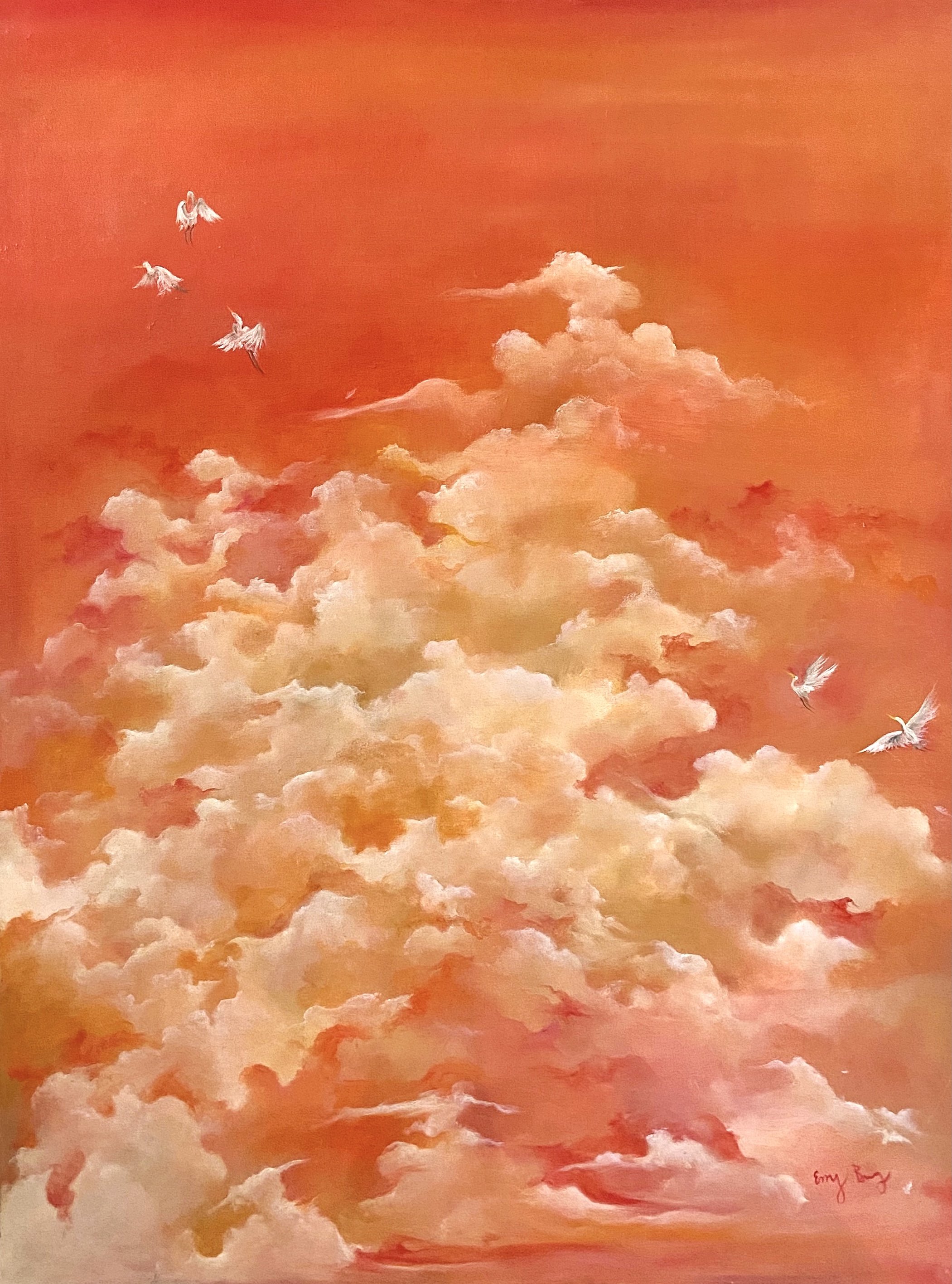 Heat Waves
Oil on canvas. 30 x 40 inches. Sold.