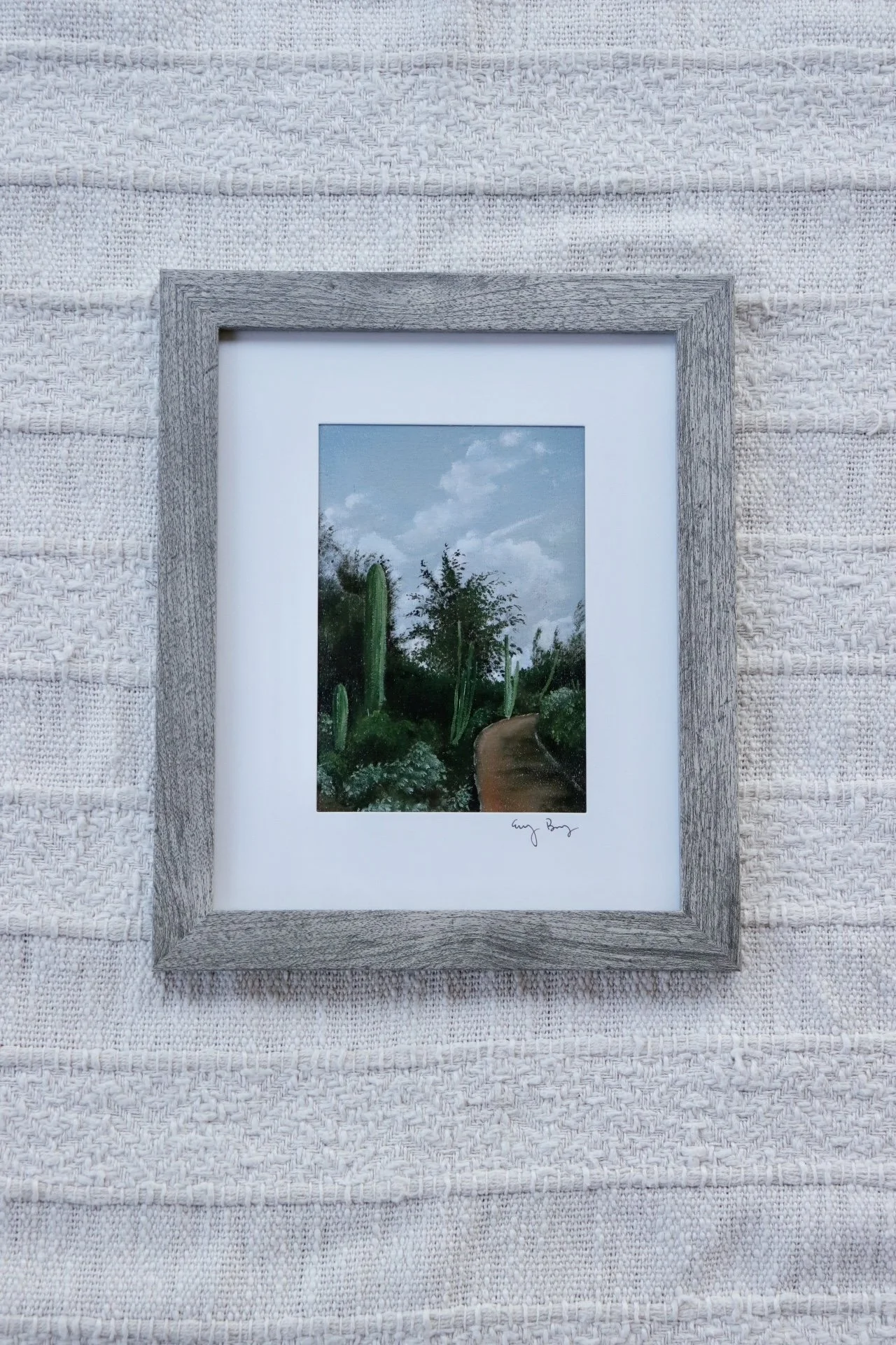 Desert Trail

Print. 5 x 7 inches in 9 x 12 inch frame. $75