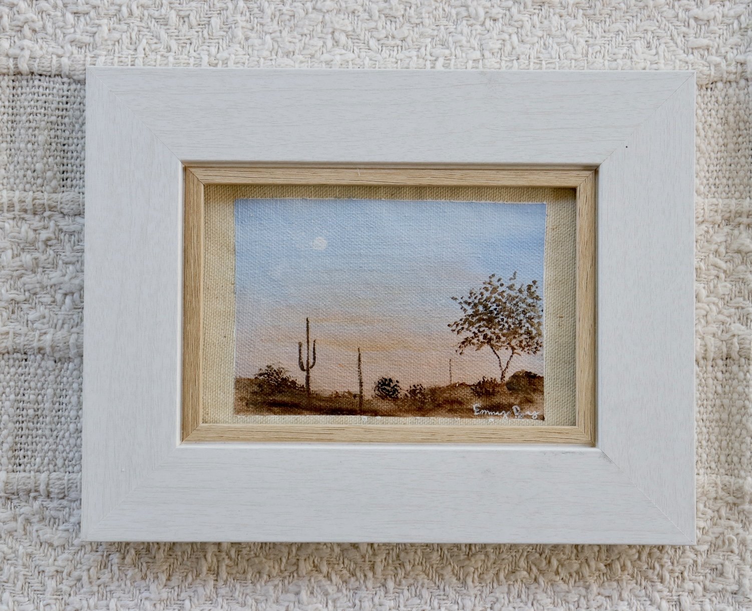 Sonoran Blush

Oil on raw canvas. 9 x 7 inches. Available at Leela Market.