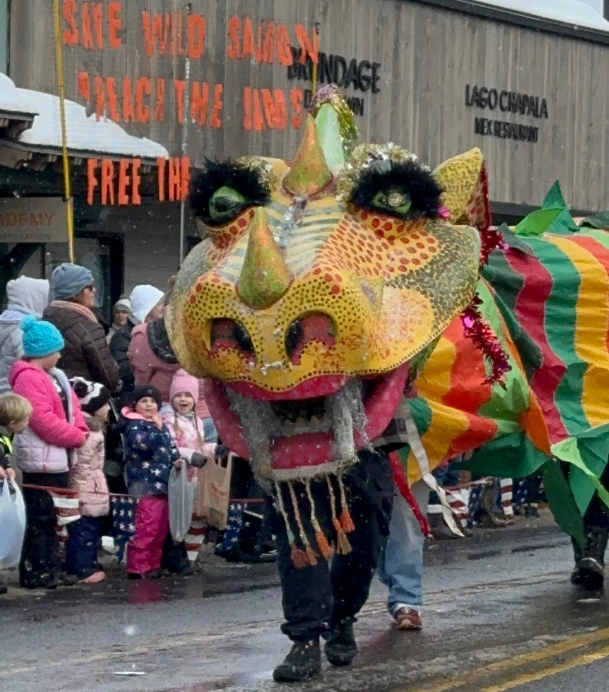 Sharlie is definitely one of the highlights of the MARDI GRAS.