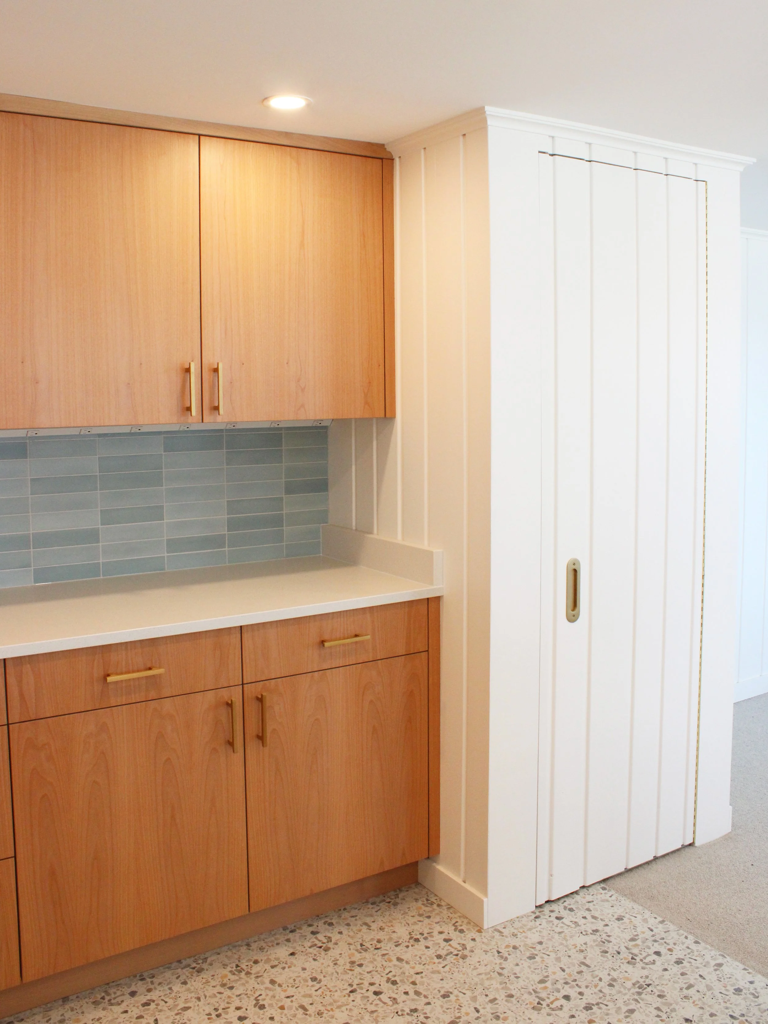 Interior Design. Home Remodel. Interior Designer. Whidbey Island. Whidbey Island interior design. Whidbey Island interior designer. Spatial Design. Kitchen with peninsula. Mid-century modern. MCM. 