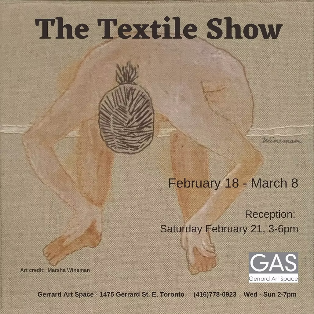 I Just Saw a Great Textile Art Exhibit in Toronto!