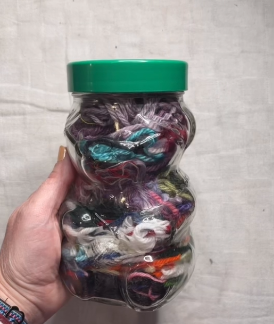 Are Yarn Scraps For the Birds?