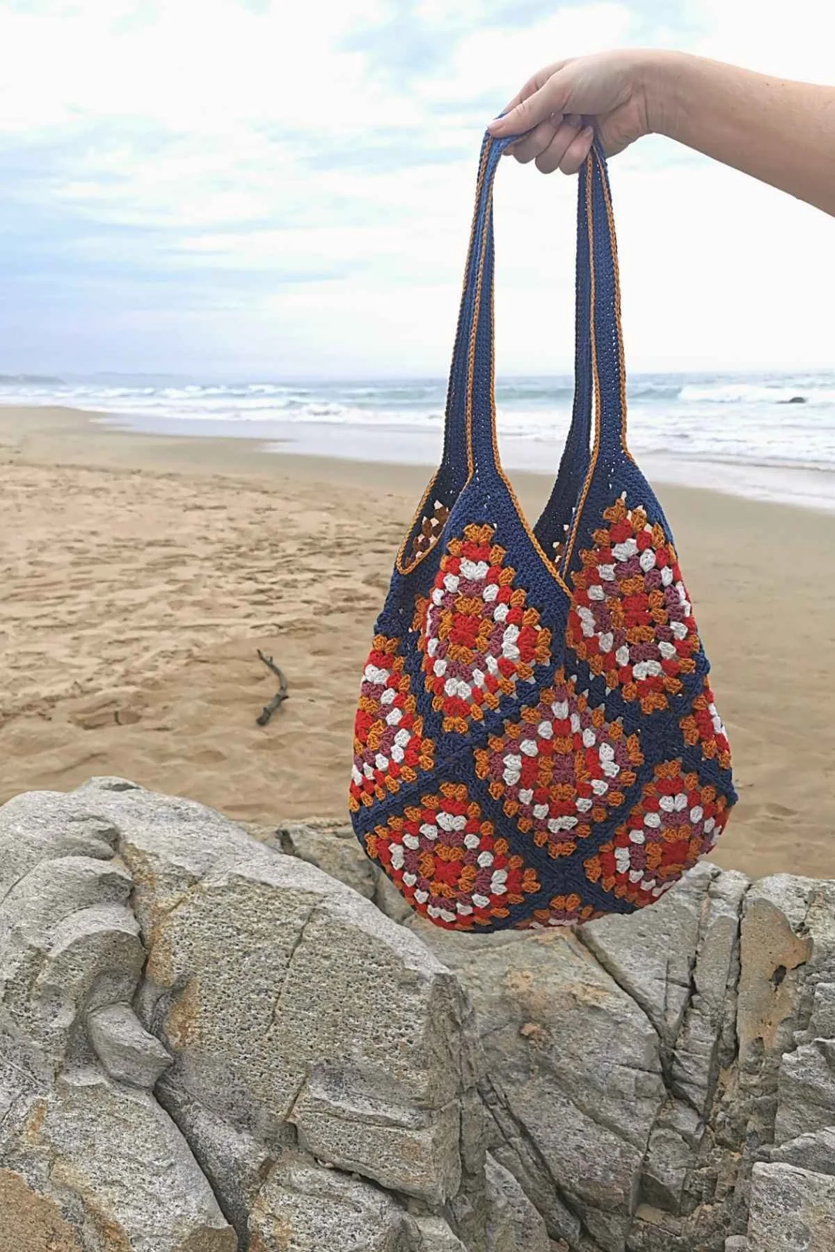 Granny Square Tote Bag